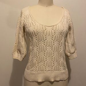 MAYLE short sleeve knit top